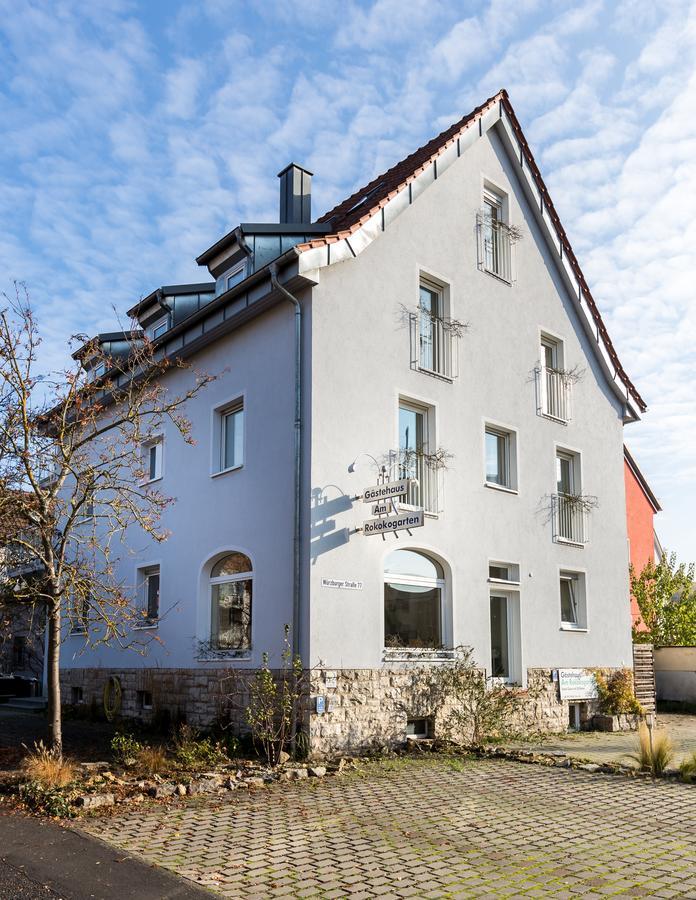 Hotel Am Rokokogarten Veitshochheim Bagian luar foto